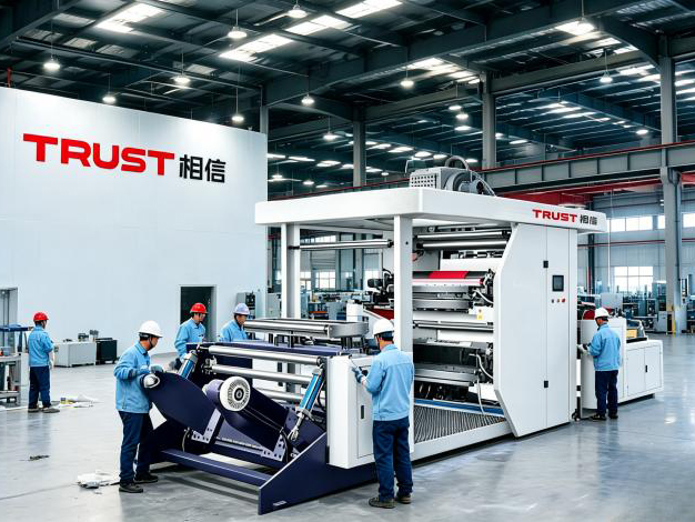 从齿轮传动升级全伺服驱动：TrustFlexo 重塑柔印设备精度标准